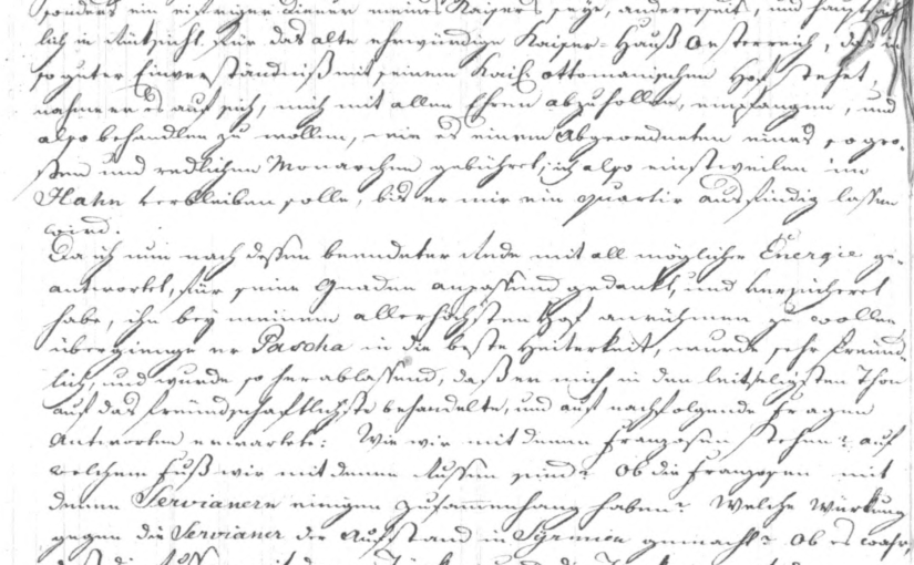 Dolazak konzula Mittessera u Travnik